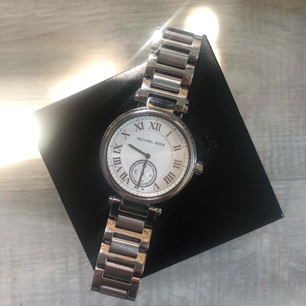 Michael Kors Sterling Silver Women’s Watch MK5866